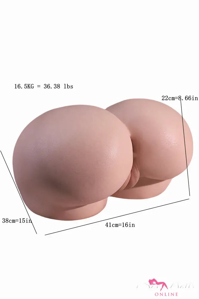 ANNA (JJ17) GEL FILLED BUTT 16.5KG – Realistic Gel-Filled Butt 16.5KG