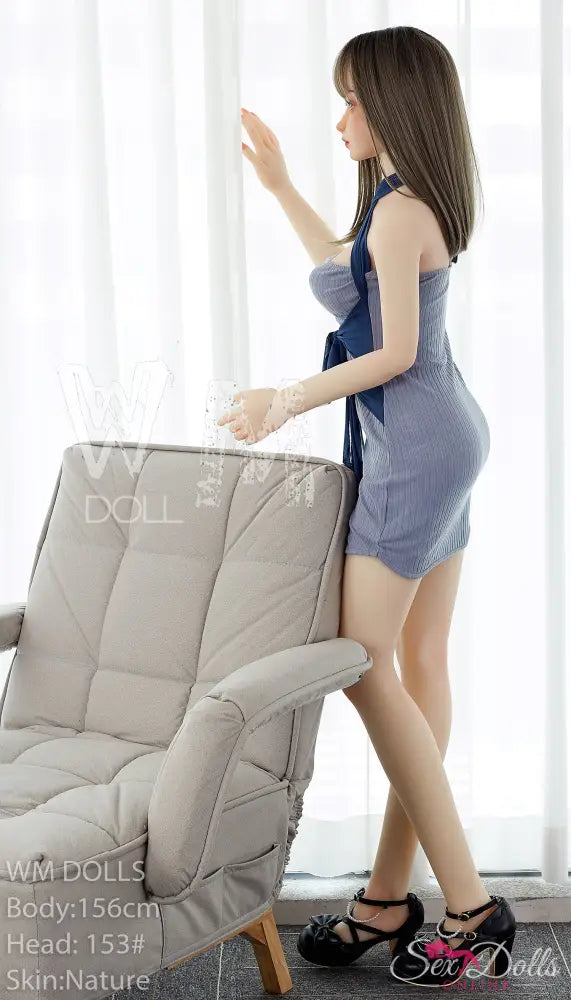 AVA – 156cm C-Cup Premium Silicone Companion – Head 153# Natural Skin Edition S-TPE