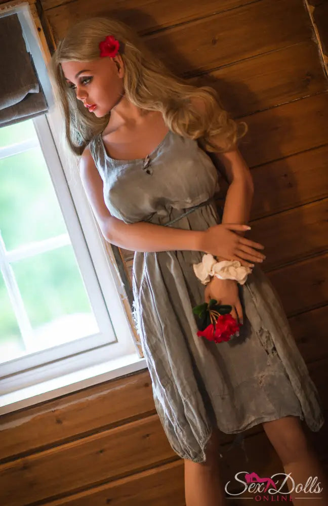 EVRINA – 170cm H cup sex doll – Countryside Flower Nymph – Head #172 A S-TPE