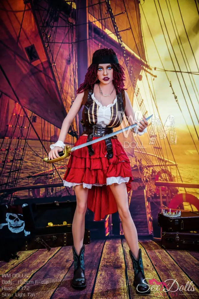 NAIDA – 162cm F cup Pirate Temptation Queen – Head #372 Edition S-TPE