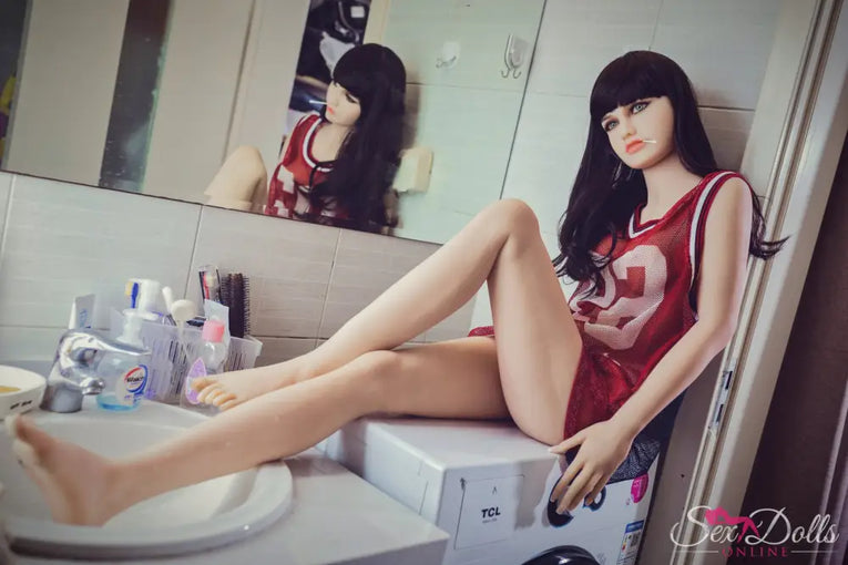 RINA – WM 157cm B-Cup Red Jersey Vixen – #141 head A Edition Sex Doll S-TPE
