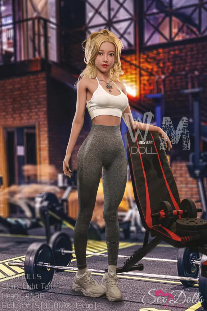 TAMSIN – 160cm D-cup sex doll Head #436 Edition – Gym Fantasy S-TPE