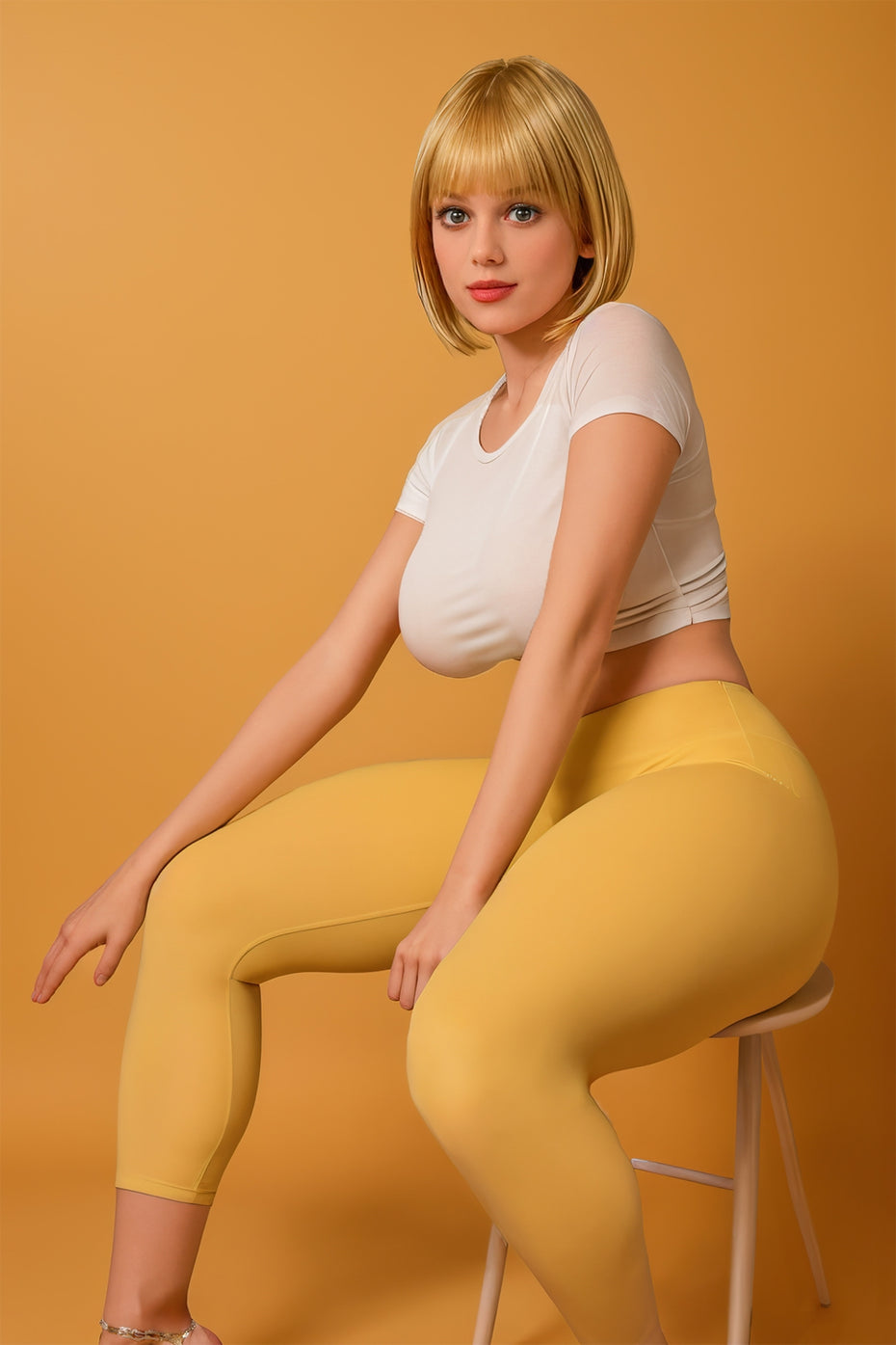 163CM Super Fat Lady TPE Body - YS06 Silicone Head