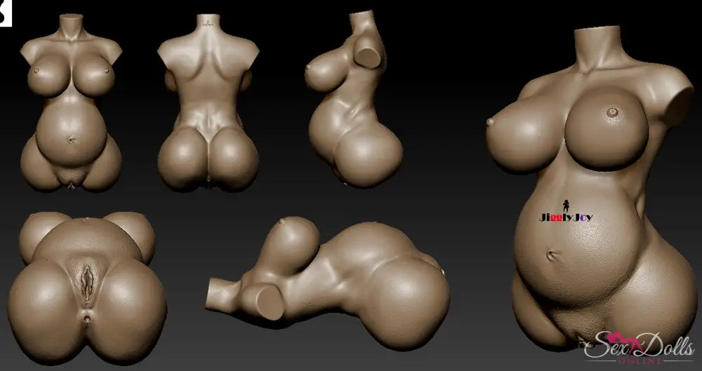 ANGEL BODY(JJ11) HEAD(JJ03) 86cm – Pregnant sex doll