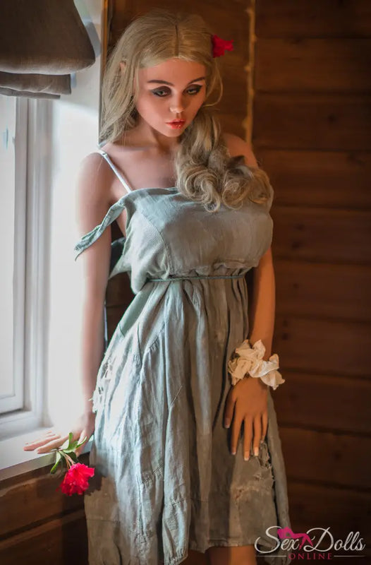 EVRINA – 170cm H cup sex doll – Countryside Flower Nymph – Head #172 A S-TPE