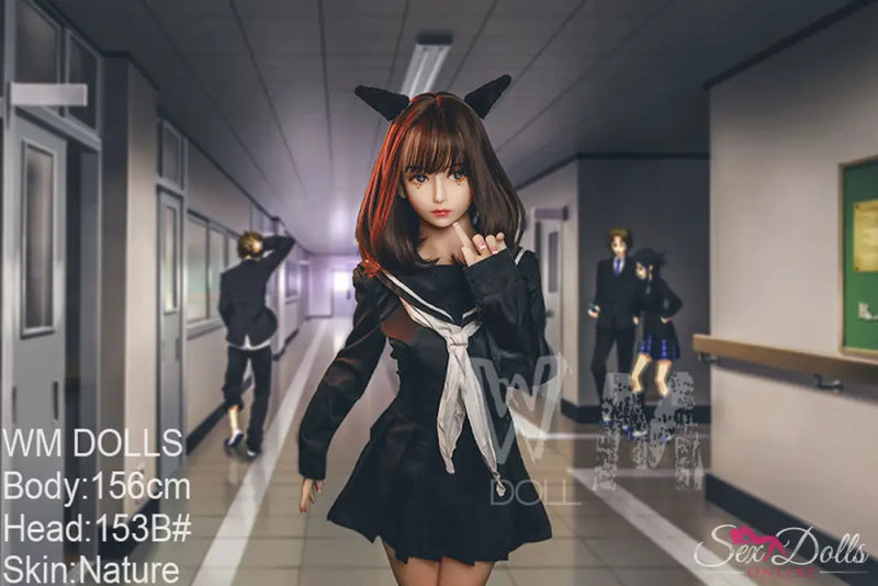 KEIRA – 156cm C-Cup Naughty School Temptress – Head #153B Edition S-TPE