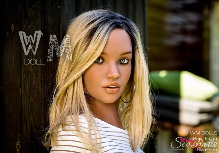 KESSA – 162cm F cup Backyard Blonde Temptress Sex Doll – Head #382 Edition S-TPE