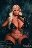 LIVIAN – WM 173cm H cup Naughty Leather Siren sex doll with #159 B S-TPE