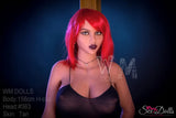 LUNA – 156cm H-Cup Nightclub Rebel Temptress Sex Doll – with Head 363 S-TPE