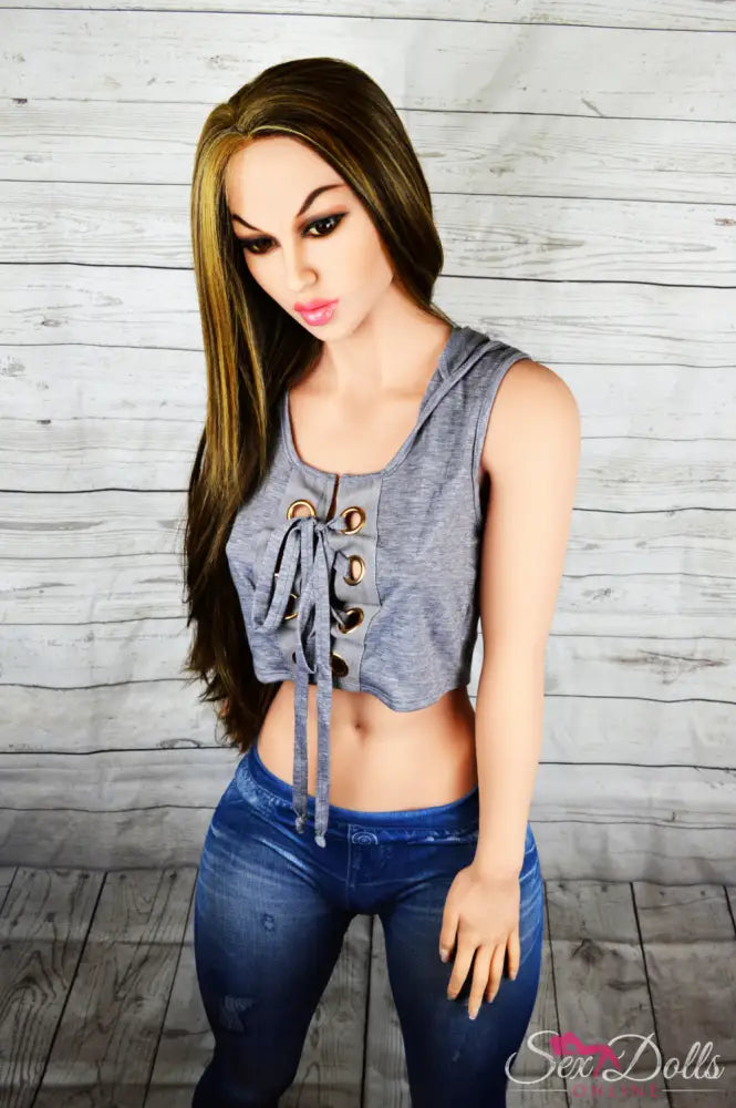 LYARA – 160cm B cup sex doll Ash-Hooded Urban Tease – Head #182C Edition S-TPE