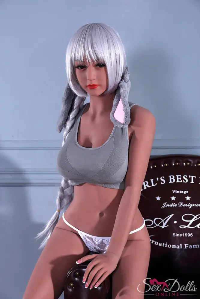 LYRA – 158cm D-Cup Flirty Lounge Bunny – #31 Head Edition Sex Doll S-TPE