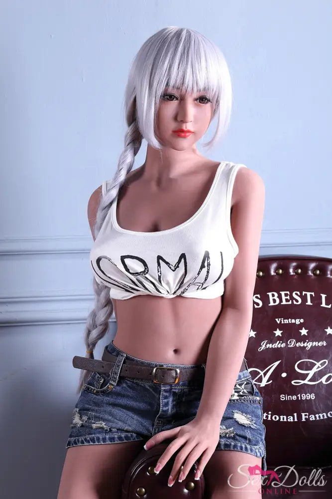 LYRA – 158cm D-Cup Flirty Lounge Bunny – #31 Head Edition Sex Doll S-TPE