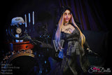 MORVANA – 172cm D-cup Halloween Fantasy seductress sex doll WM172D420#halloween with Head #420 S-TPE
