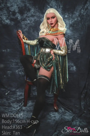 NEFIRA – 156cm H-Cup Golden Pharaoh Seductress – #363 head Egypt style S-TPE