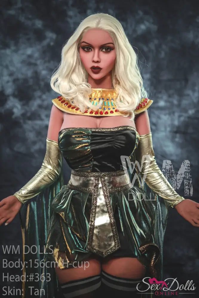 NEFIRA – 156cm H-Cup Golden Pharaoh Seductress – #363 head Egypt style S-TPE
