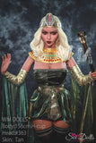 NEFIRA – 156cm H-Cup Golden Pharaoh Seductress – #363 head Egypt style S-TPE