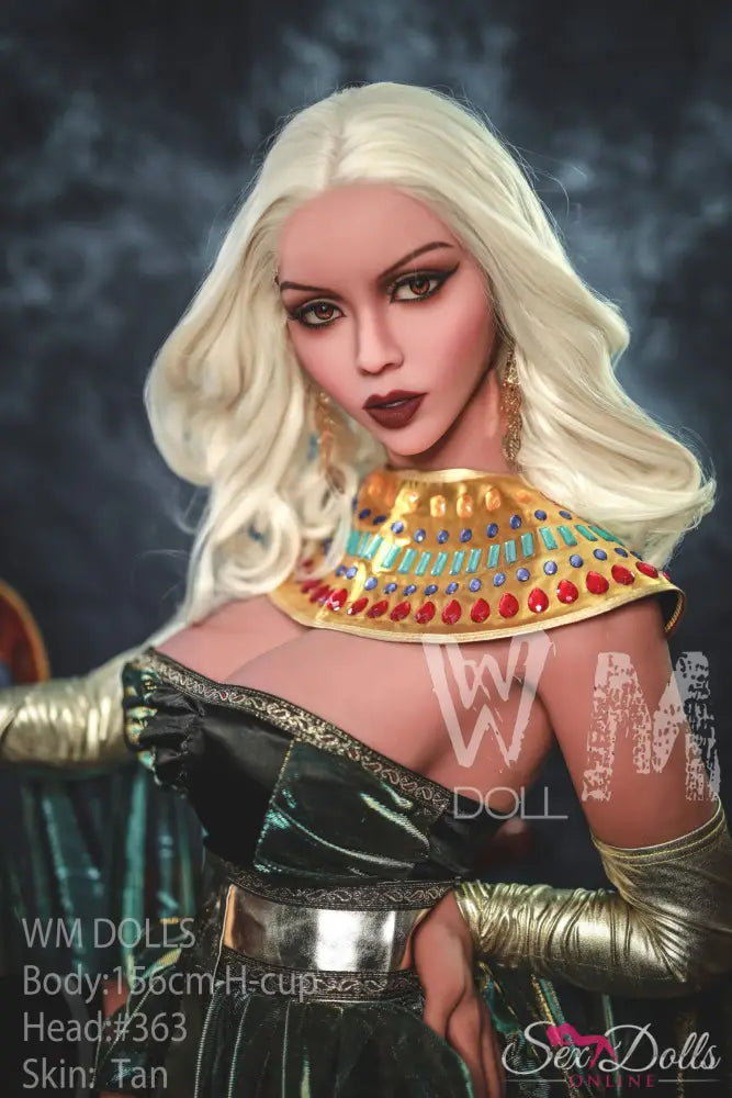 NEFIRA – 156cm H-Cup Golden Pharaoh Seductress – #363 head Egypt style S-TPE