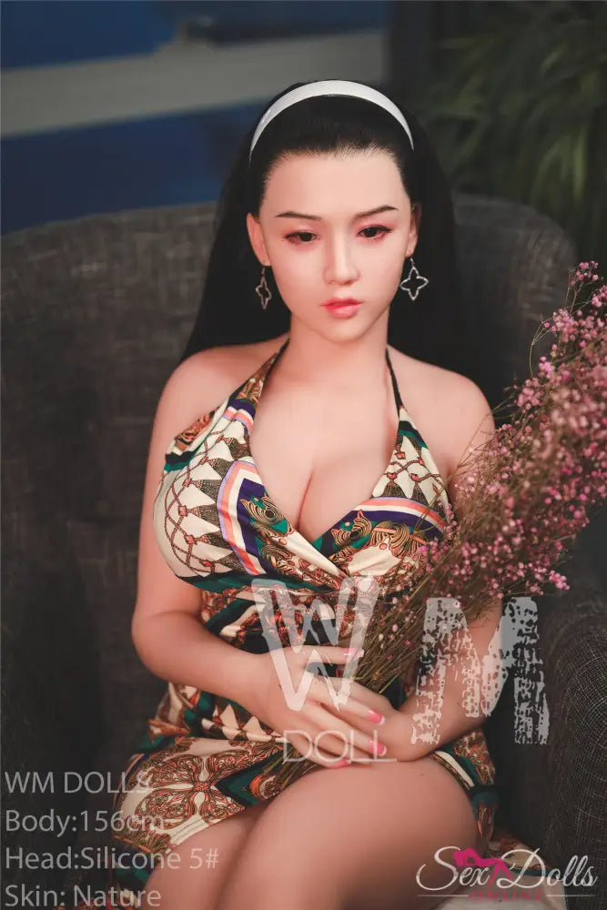 NICOLETTE – 156cm H-Cup Luxury Penthouse Siren – silicone head #5 S-TPE