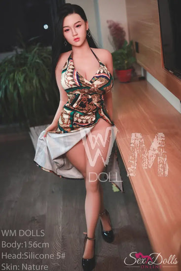NICOLETTE – 156cm H-Cup Luxury Penthouse Siren – silicone head #5 S-TPE