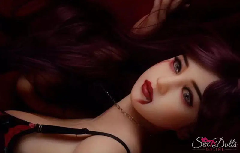 RAVENNA – 158cm D-Cup Crimson Bite Seductress – #33 Head Halloween Edition Sex Doll S-TPE