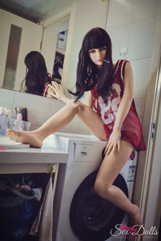 RINA – WM 157cm B-Cup Red Jersey Vixen – #141 head A Edition Sex Doll S-TPE