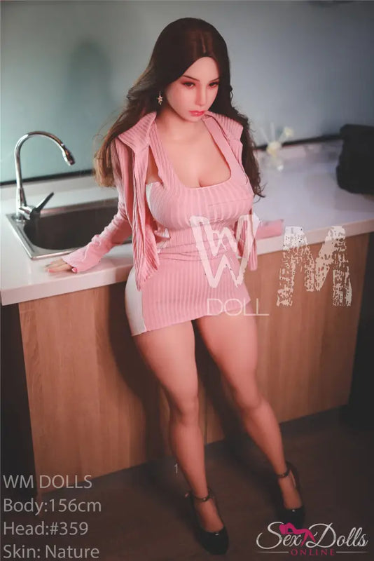 SELENA – 156CM H cup Sex Doll with head 363 – Seductive Skyline Goddess S-TPE