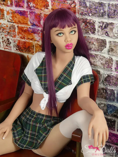 SYLVA – WM 157cm B-Cup Rebellious Gothic Tease – #160 Head Edition Sex Doll S-TPE