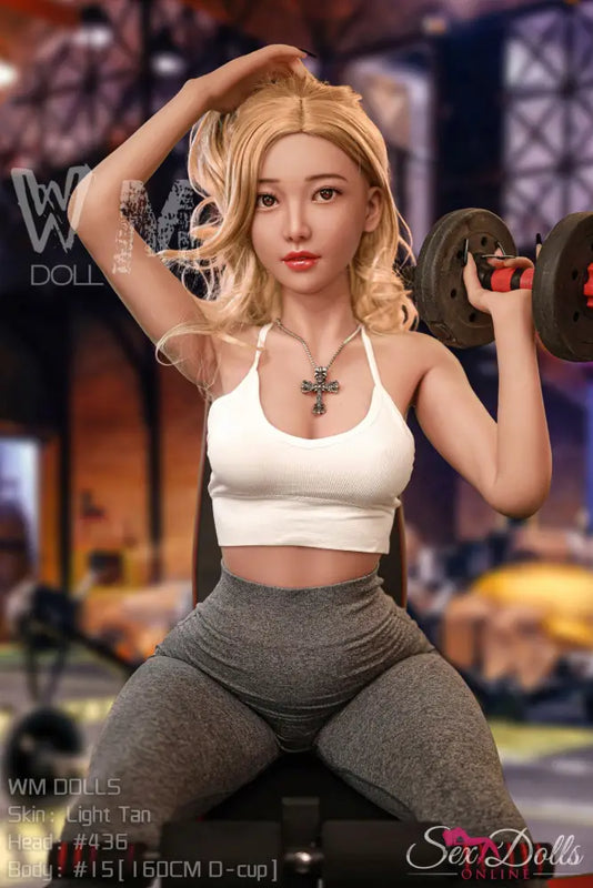TAMSIN – 160cm D-cup sex doll Head #436 Edition – Gym Fantasy S-TPE