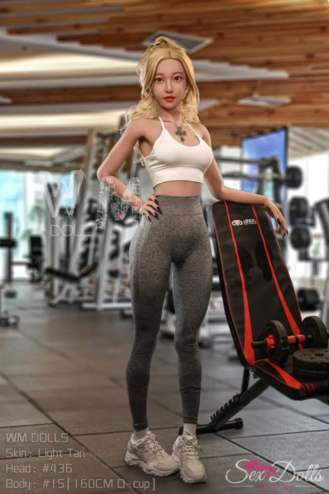 TAMSIN – 160cm D-cup sex doll Head #436 Edition – Gym Fantasy S-TPE
