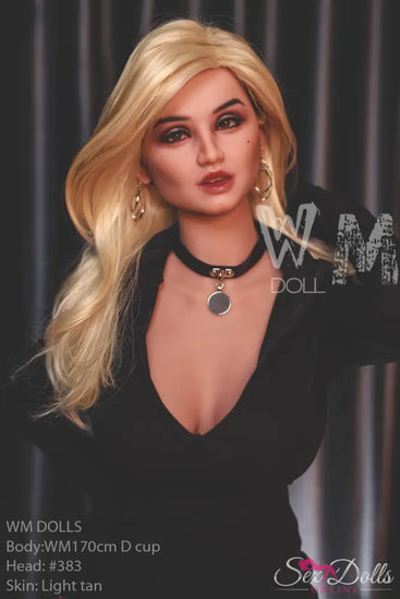 VIONA – 170cm D-cup sex doll Black Dress Temptation – Head #383 S-TPE