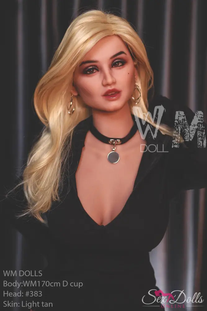 VIONA – 170cm D-cup sex doll Black Dress Temptation – Head #383 S-TPE