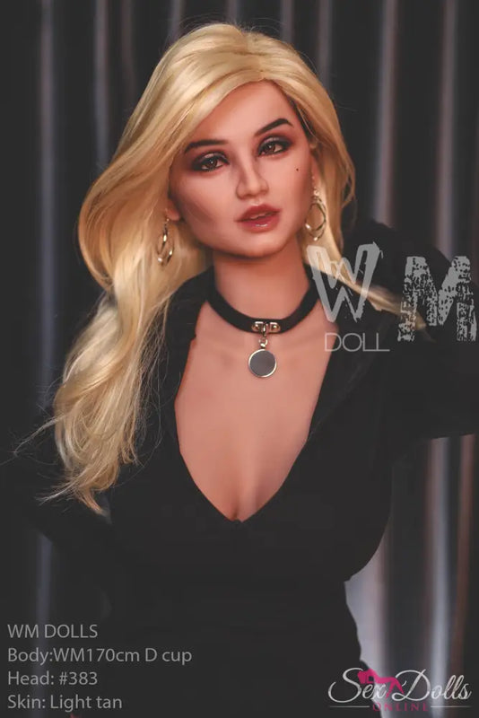 VIONA – 170cm D-cup sex doll Black Dress Temptation – Head #383 S-TPE