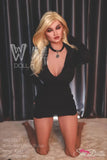 VIONA – 170cm D-cup sex doll Black Dress Temptation – Head #383 S-TPE